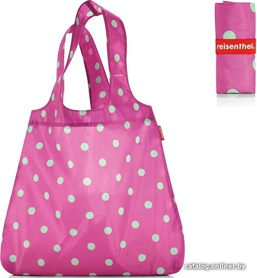 

Сумка шоппер Reisenthel Mini Maxi Shopper AT3059 Magenta Dots (мультиколор)