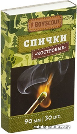 

Спички BoyScout Костровые 61029 (30 шт)