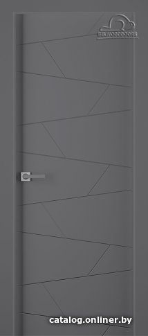 

Межкомнатная дверь Belwooddoors Svea 60 см (полотно глухое, эмаль, графит)