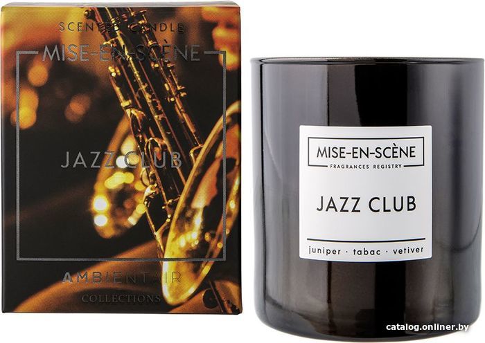 

Ароматизированая свеча Ambientair Mise En Scene Jazz Club VV050CDMS_new