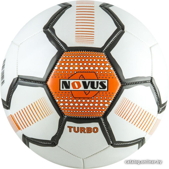 

Мяч Novus Turbo (3 размер, белый/черный/оранжевый)