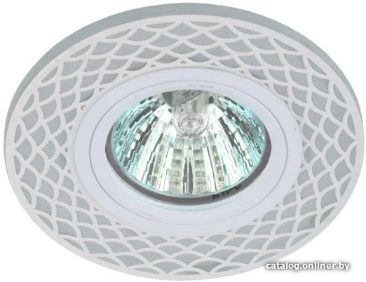 

Точечный светильник ЭРА DK LD40 WH/WH/1