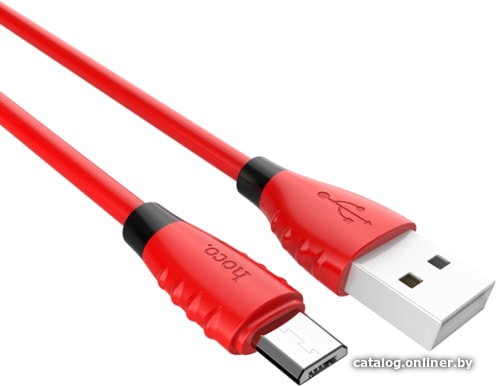 

Кабель Hoco X27 microUSB (красный)