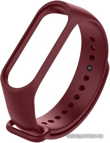 

Ремешок Xiaomi для Mi Band 5 (бордовый)