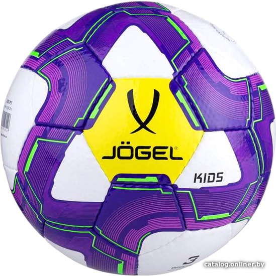 

Футбольный мяч Jogel BC20 Kids (3 размер, фиолетовый/белый)