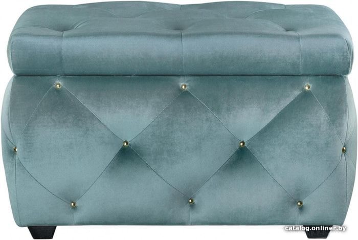 

Пуфик Мебель Импэкс Сундук Leset Classic-Е64 велюр YD-25B бирюзовый