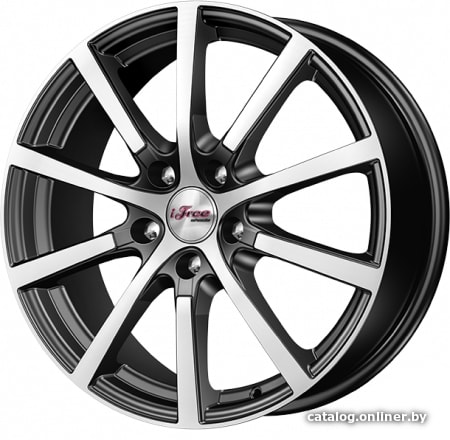 

Литые диски iFree Big Byz (КС680) 17x7" 5x114.3мм DIA 60.1мм ET 39мм Блэк Джек