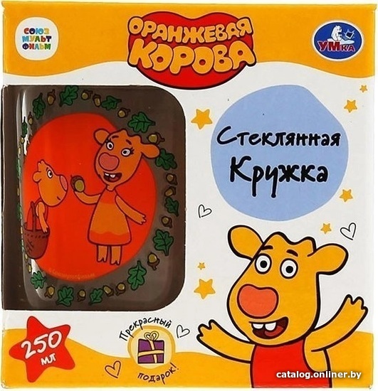

Кружка Умка Оранжевая корова GP51744ORK