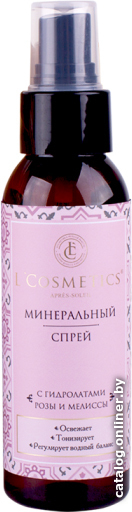 

L'Cosmetics Спрей для лица Минеральный с гидролатами розы и мелиссы (100 мл)