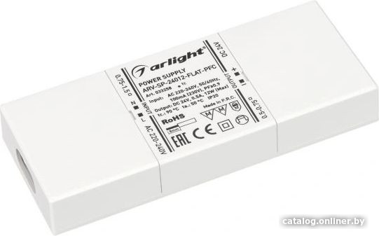 

Блок питания Arlight ARV-SP-24012-FLAT-PFC 033258