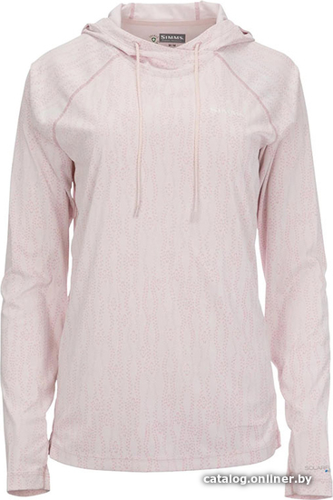 

Футболка Simms Women's Bugstopper SolarFlex Hoody (M, lily pad cloud pink)