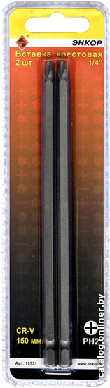 

Набор бит Энкор 19731 (2 шт)