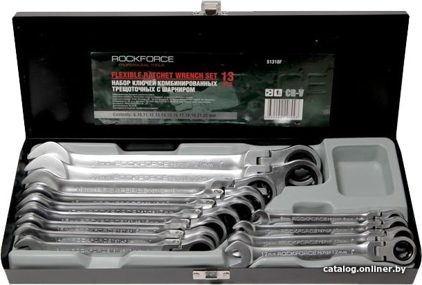 

Набор ключей RockForce RF-51310F (13 предметов)