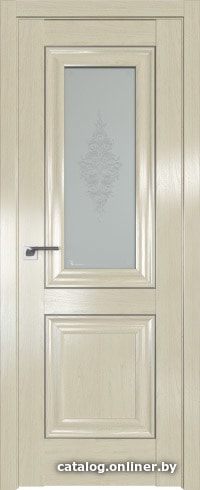 

Межкомнатная дверь ProfilDoors 28X 60x200 (эш вайт/стекло кристалл матовый)