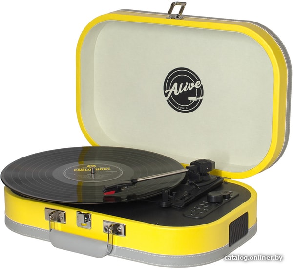 

Виниловый проигрыватель Alive Audio Vintage (солнечный берег)