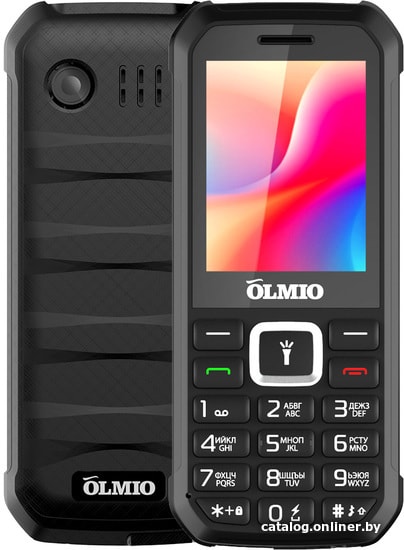 

Кнопочный телефон Olmio P30 (черный)
