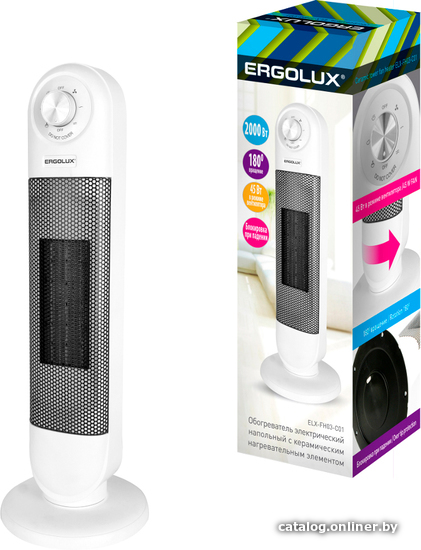 

Тепловентилятор Ergolux ELX-FH03-C01