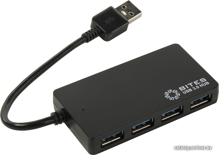 

USB-хаб 5bites HB34-312BK