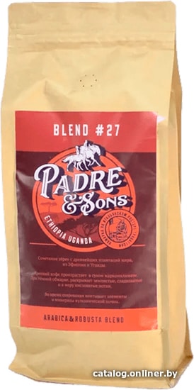 

Кофе Padre&Sons Blend 27 зерновой 1 кг