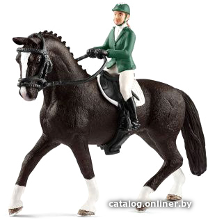 

Фигурка Schleich Конкурист с лошадью 42358