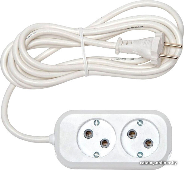 

Удлинитель Gelberk GLK-2/5m (5 м, белый)