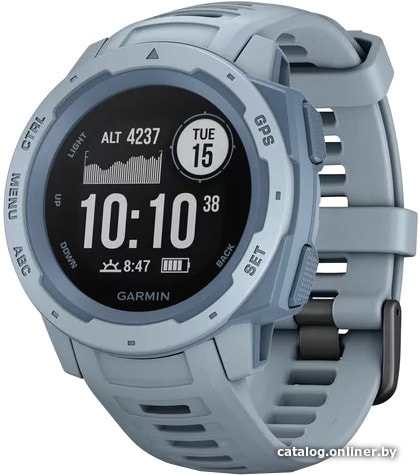 

Умные часы Garmin Instinct (голубой)