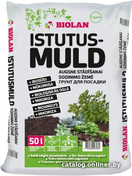 

Грунт Biolan Грунт для посадки 50 л 55300624