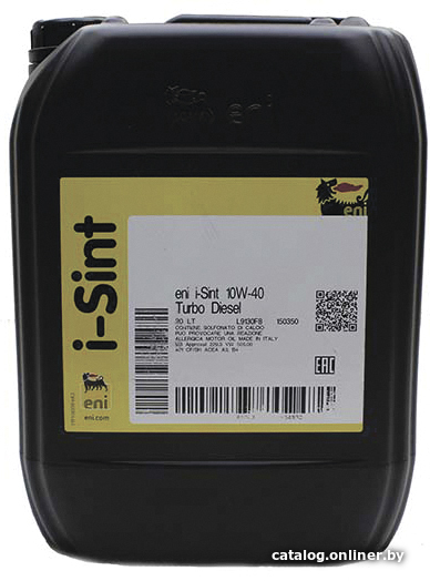 

Моторное масло Eni i-Sint TD 10W-40 20л