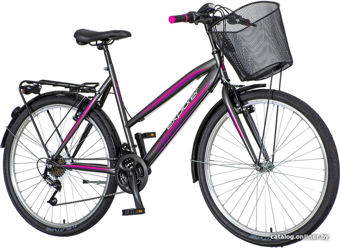 

Велосипед Explorer Lady S LAD267S (серый/фиолетовый)
