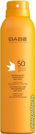

Средства для загара, автозагар Babe Прозрачный спрей солнцезащитный SPF 50 200 мл