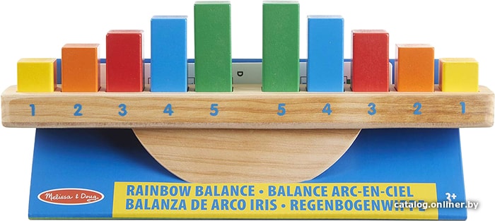 

Балансир Melissa&Doug Весы Радуга 15197