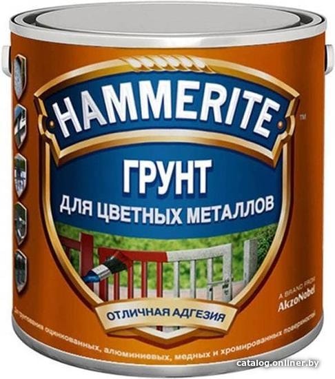 

Грунт-эмаль Hammerite для цветных металлов, стекла и кафеля 0,5 л (красный)
