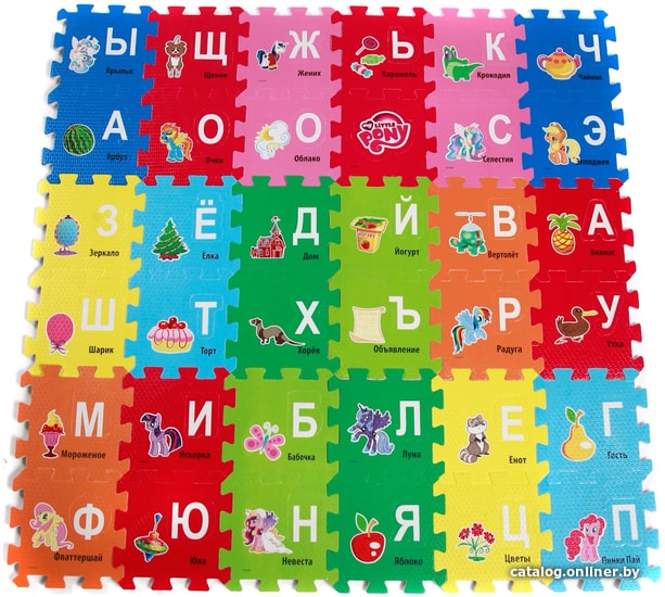 

Коврик-пазл Играем вместе My Little Pony FS-ABC-MLP