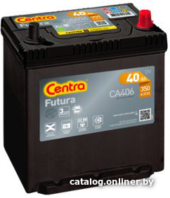 

Автомобильный аккумулятор Centra Futura CA406 (40 А·ч)