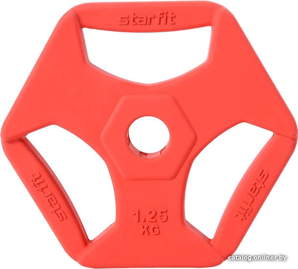 

Диск Starfit BB-205 1.25 кг (красный)