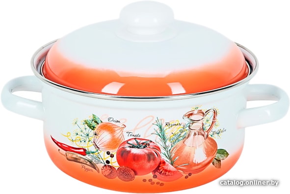 

Кастрюля Лысьвенские эмали Итальянская кухня С-1508АП2/7