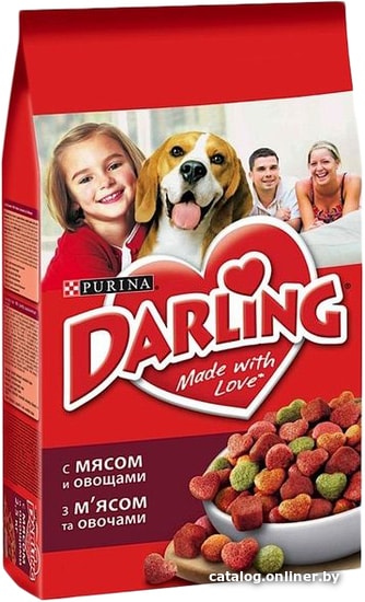 

Сухой корм для собак Darling с мясом и овощами 2.5 кг