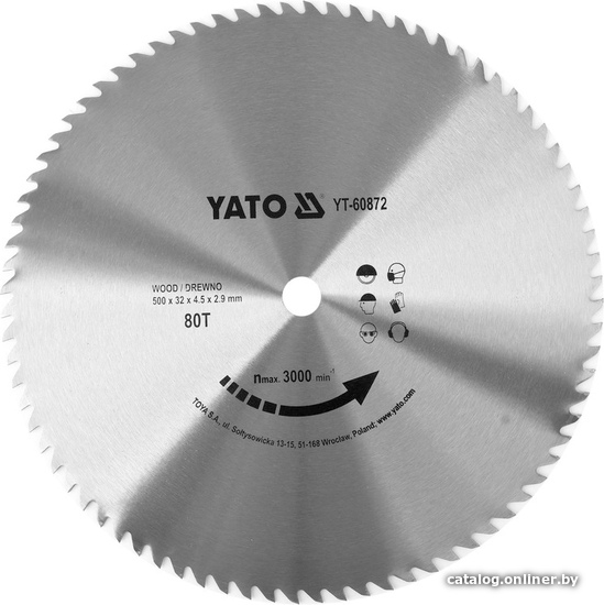 

Пильный диск Yato YT-60872