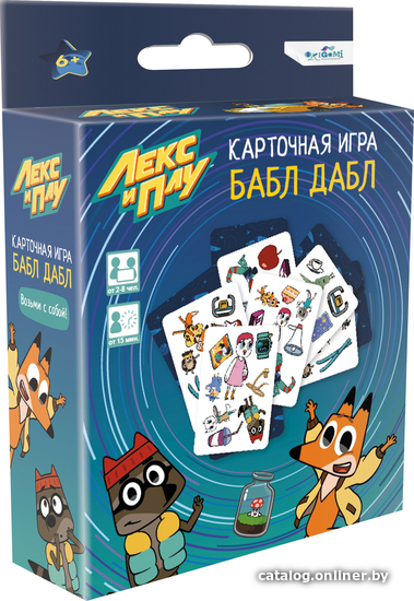 

Настольная игра Origami Game Лекс и Плу. Бабл-Дабл 07445