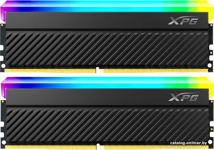 

Оперативная память ADATA XPG Spectrix D45G RGB 2x8ГБ DDR4 4133 МГц AX4U41338G19J-DCBKD45G