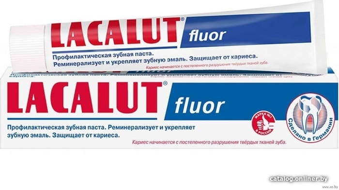 

Зубная паста LACALUT Fluor Профилактическая 75 мл