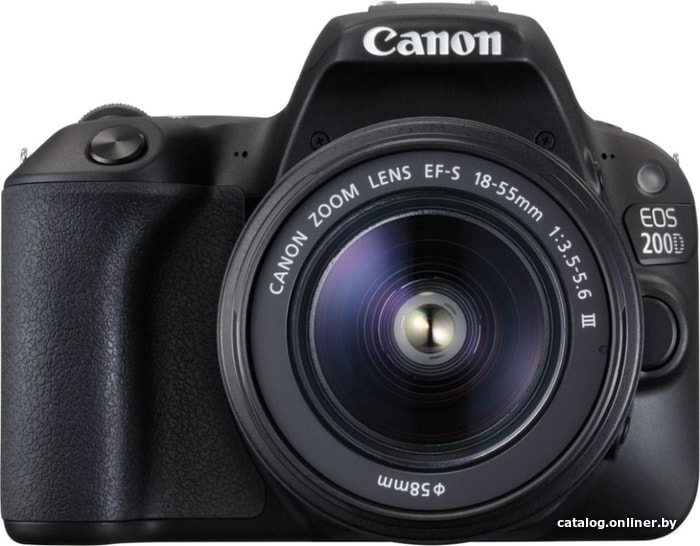 

Зеркальный фотоаппарат Canon EOS 200D Kit 18-55 III (черный)