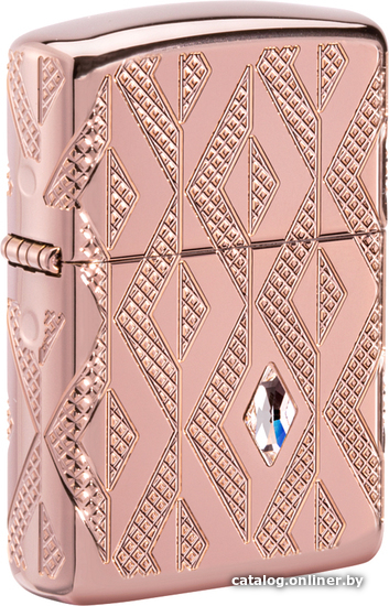 

Зажигалка Zippo Armor Geometric Diamond Pattern Design 49702