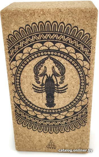 

Блок для йоги RamaYoga Из пробки Cancer Zodiac Collection