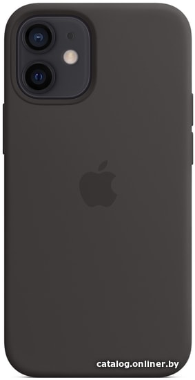 

Чехол для телефона Apple MagSafe Silicone Case для iPhone 12 mini (черный)