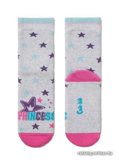 

Носки Conte-kids Sof-Tiki Princess 7С-46СП (р. 20, светло-серый 418)