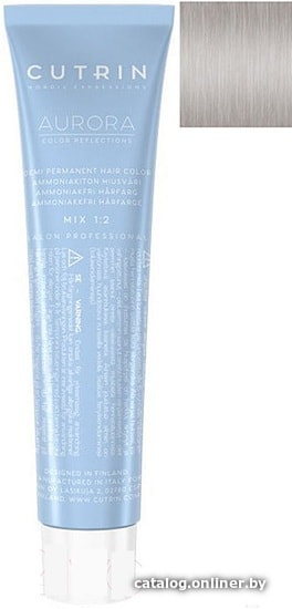 

Оттеночная краска Cutrin Aurora Demi Permanent Hair Color Luminous .12 60 мл