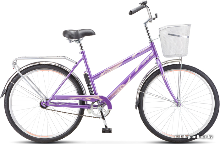

Велосипед Stels Navigator 200 Lady 26 Z010 2022 (фиолетовый)