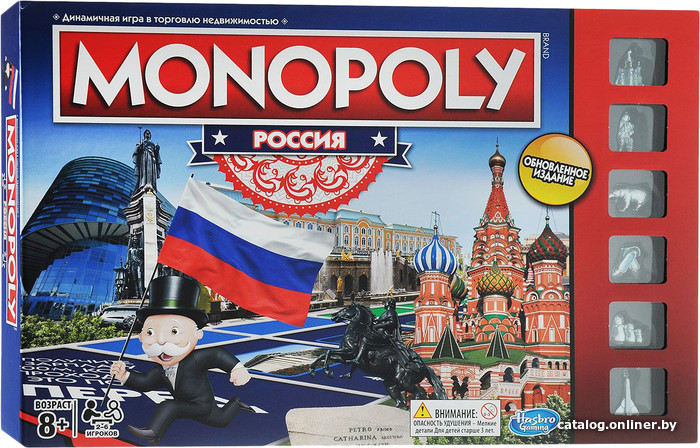 

Настольная игра Hasbro Монополия Россия [B7512]