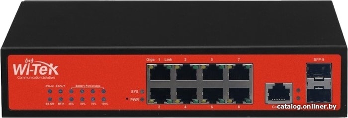 

Неуправляемый коммутатор Wi-Tek WI-PS310GF